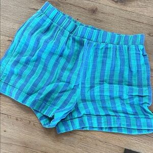 NWOT Z SUPPLY Blue Striped Women's Shorts